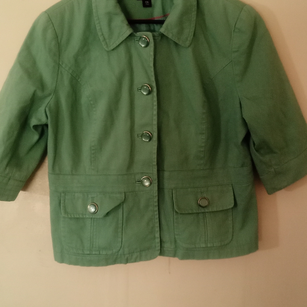 Light green east 5th blazer